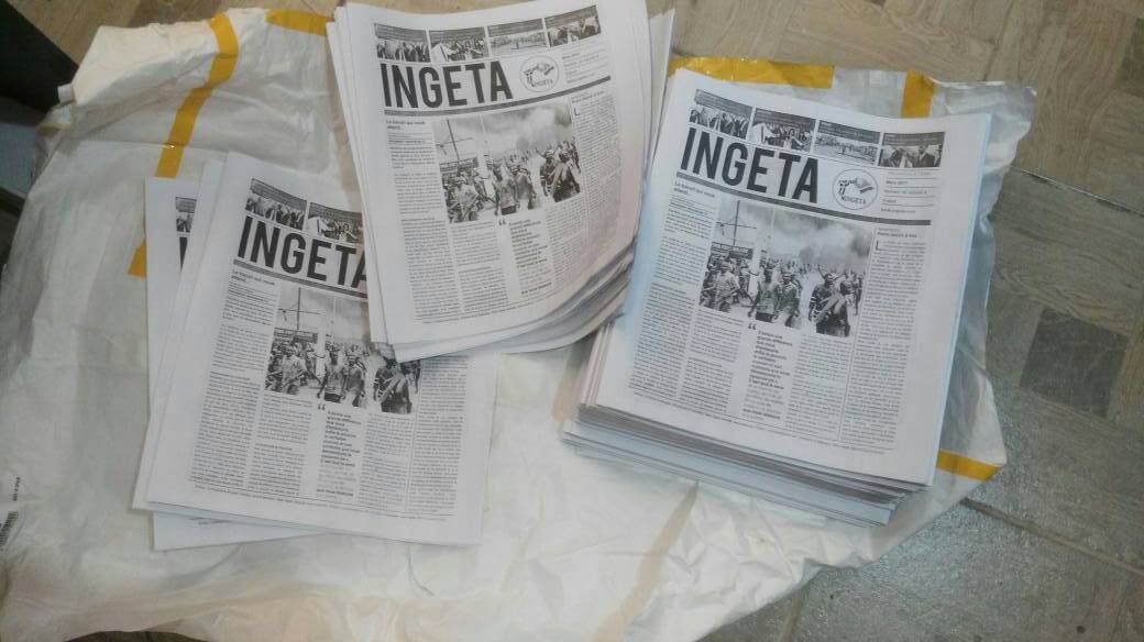 Le journal Ingeta à Kinshasa